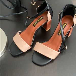 Brand new block heel sandal